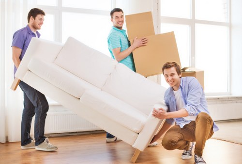 Van transport for residential and business moves in West Brompton