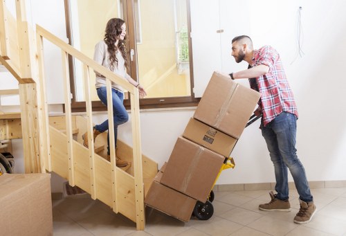 Westbrompton Removals team following a health and safety policy