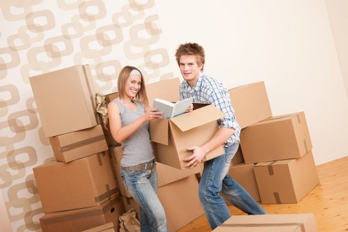 Commercial moving truck service for West Brompton businesses
