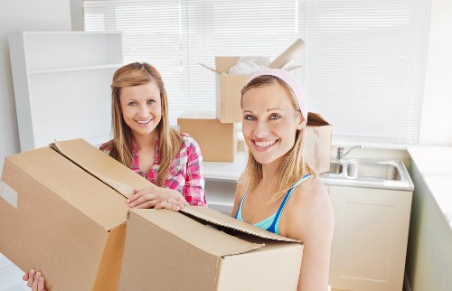 Local removals service handling boxes and furniture in London