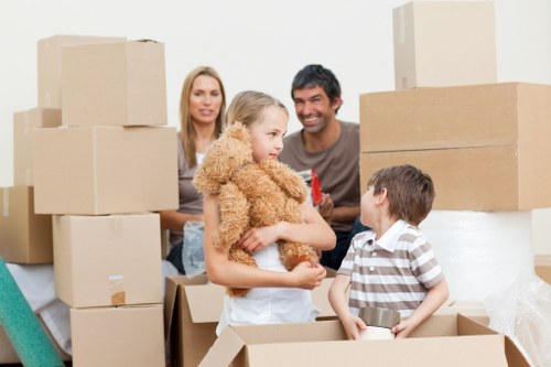 Professional packing and loading for a Westbrompton house move